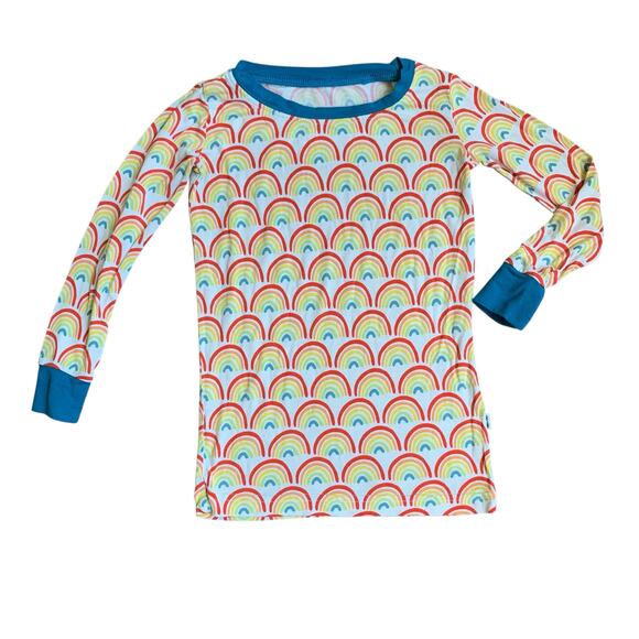 Little Sleepies Primary Rainbows Pajamas - Picture 2 of 9
